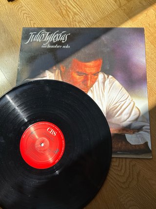 Vinilo Julio Iglesias Un Hombre Solo