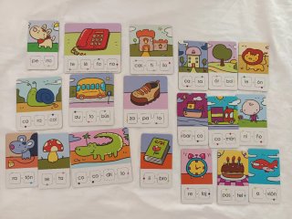 Juego educativo Diset Las sílabas