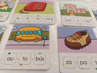 Juego educativo Diset Las sílabas