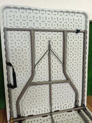 Mesa picnic plegable resina 180x74x74 cm Gardiun