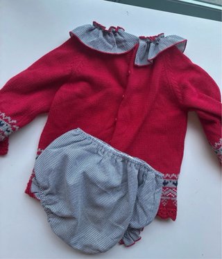 Conjunto punto Lolittos unisex 3 años