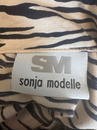 Vestito fantasia zebrata vintage anni 80/90