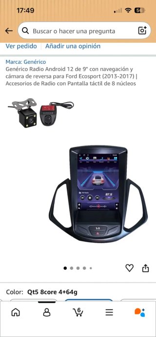 Genérico Radio Android 12 de 9" con navegación