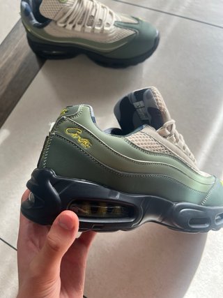 Corteiz Air Max 95 Beige Verde taglia 43