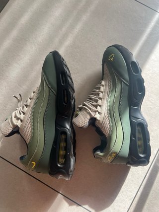 Corteiz Air Max 95 Beige Verde taglia 43