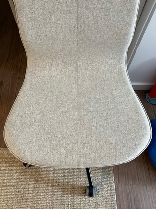 Silla de Oficina Ikea Beige y Negra