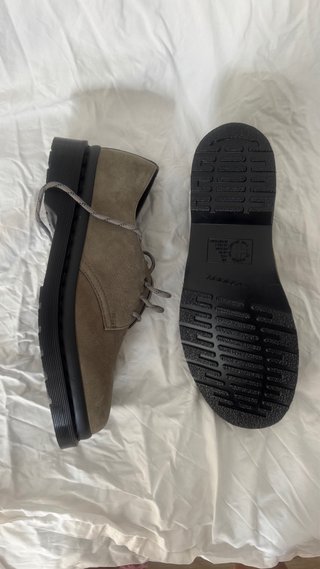 Dr. Martens 1461 Milled Nubuck Grises NUEVAS
