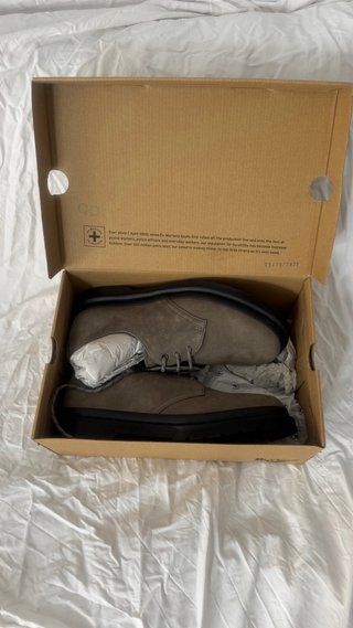 Dr. Martens 1461 Milled Nubuck Grises NUEVAS