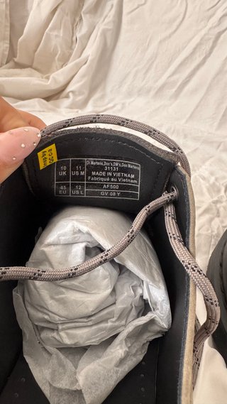 Dr. Martens 1461 Milled Nubuck Grises NUEVAS