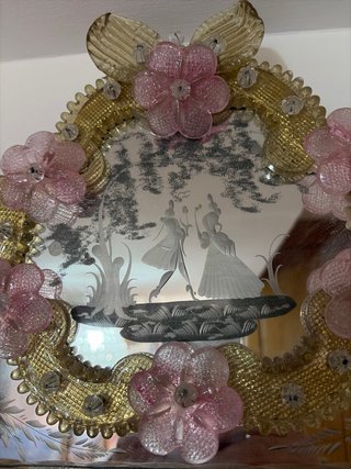 Espejo Veneciano Murano Antiguo