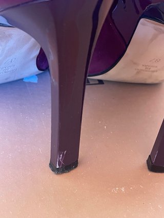 Zapatos de tacón Gloria Ortiz morados talla 37