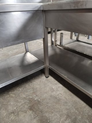 Fregadero esquinero acero inox 2a mano