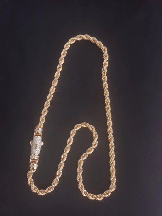 Cadena Oro 14k Bañado con Brjoche