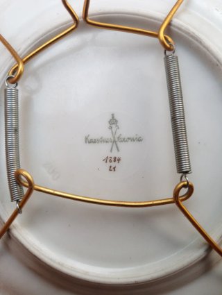 Plato Porcelana Vintage Krautheim Saxonia