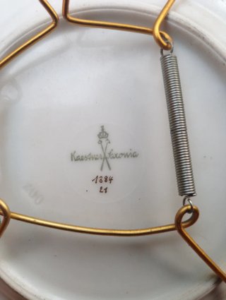 Plato Porcelana Vintage Krautheim Saxonia