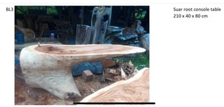 Consola recibidor madera, piezas únicas
