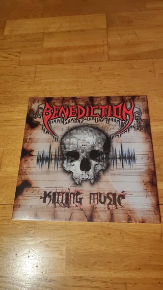 BENEDICTION- Killing Music LP, Vinilo Splatter, Ed