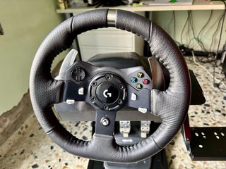 Volante Logitech G920 + palanca Driving Force