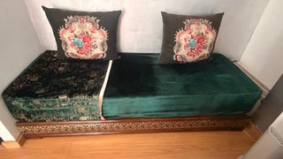 Sofá Marroquí con 2 Almohadas