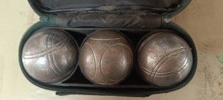 Bolas da bocce con custodia