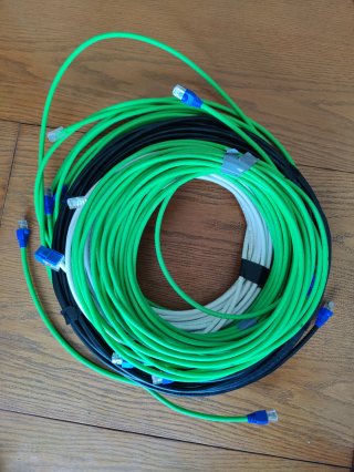 Cables Ethernet Varios Colores 10-20m