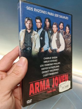 DVD Arma Joven (Young Guns) Nueva Precintada
