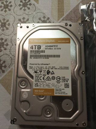 Disco Duro WD 4TB WD4004FRYZ Ultrastar