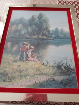 3 Cuadros Infantiles Pesca