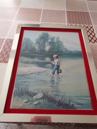 3 Cuadros Infantiles Pesca