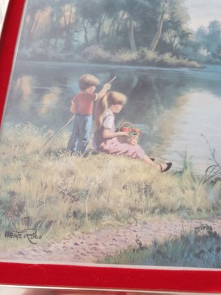 3 Cuadros Infantiles Pesca