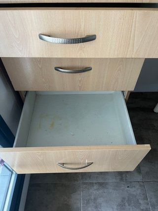 Mueble auxiliar cocina 60x60x210 cm
