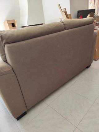 Sofá Ikea 2 plazas color taupé