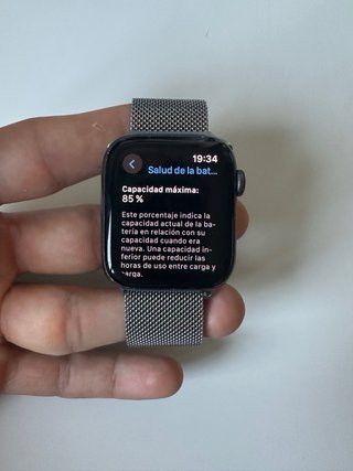 Apple Watch SE 6 44mm Plata/Gris Espacial