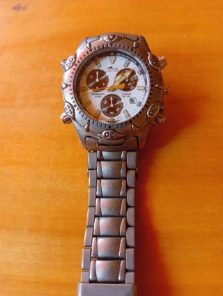 Reloj Lotus Titanium Chronograph Alarm 9704-I