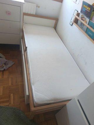 Cama infantil Sniglar+ colchón de espuma Underlig