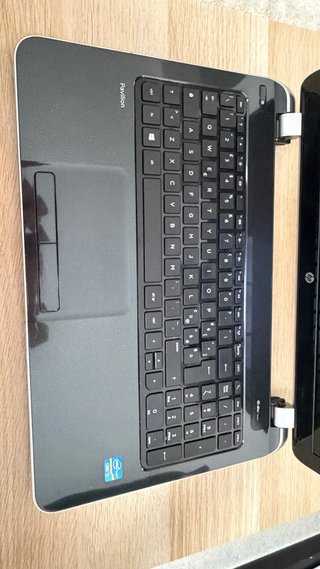 Ordenador HP Plata y Negro