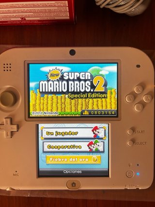 Nintendo 2DS Edición Especial New Super Mario Bros