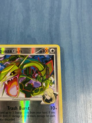 Carta pokémon: Rayquaza 8/147 reverse inglés