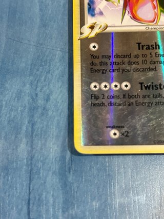 Carta pokémon: Rayquaza 8/147 reverse inglés