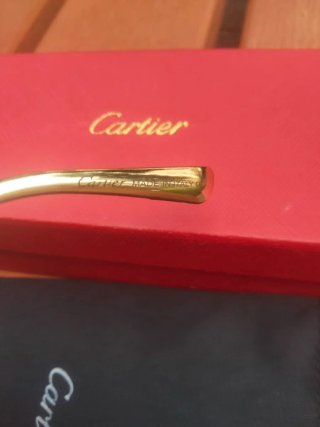 Gafas Cartier Panthère Doradas Negras