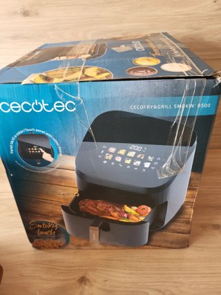 Cecotec Freidora Aire 8.5L Doble Grill