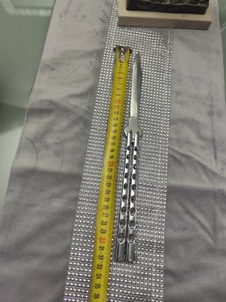 Estilete plateado coleccionable