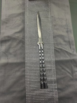 Estilete plateado coleccionable