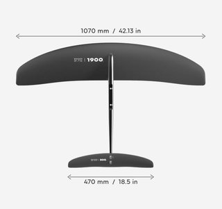 Foil Tribord WING500 1900 con 5 baños