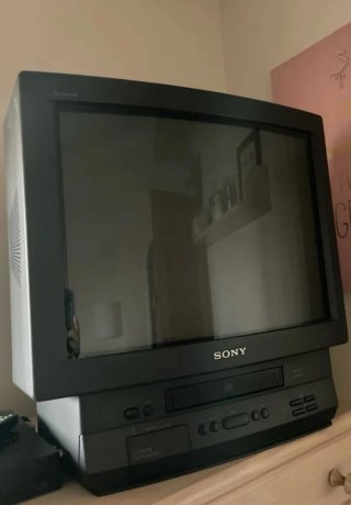 TV Sony Trinitron 21' CRT Negra