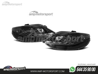 FAROS DELANTEROS LUZ DIURNA LED REAL DRL PARA SEAT IBIZA 6J