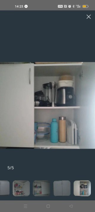 Muebles de cocina colgantes blancos