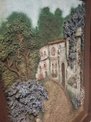 Cuadros hecho a mano de miga de pan