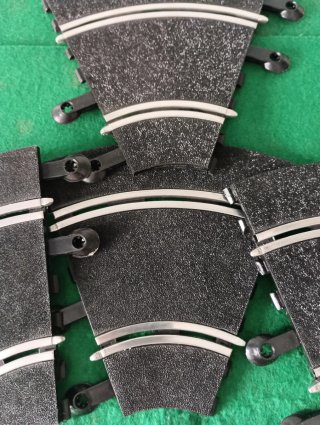 Lote 4 curvas cerradas Scalextric