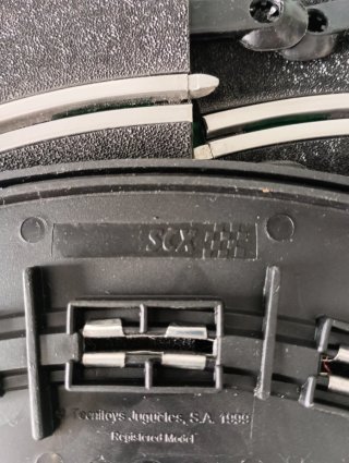 Lote 4 curvas cerradas Scalextric